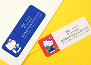 クラシカルタイプシール(角丸) 1シート-サンリオライセンス